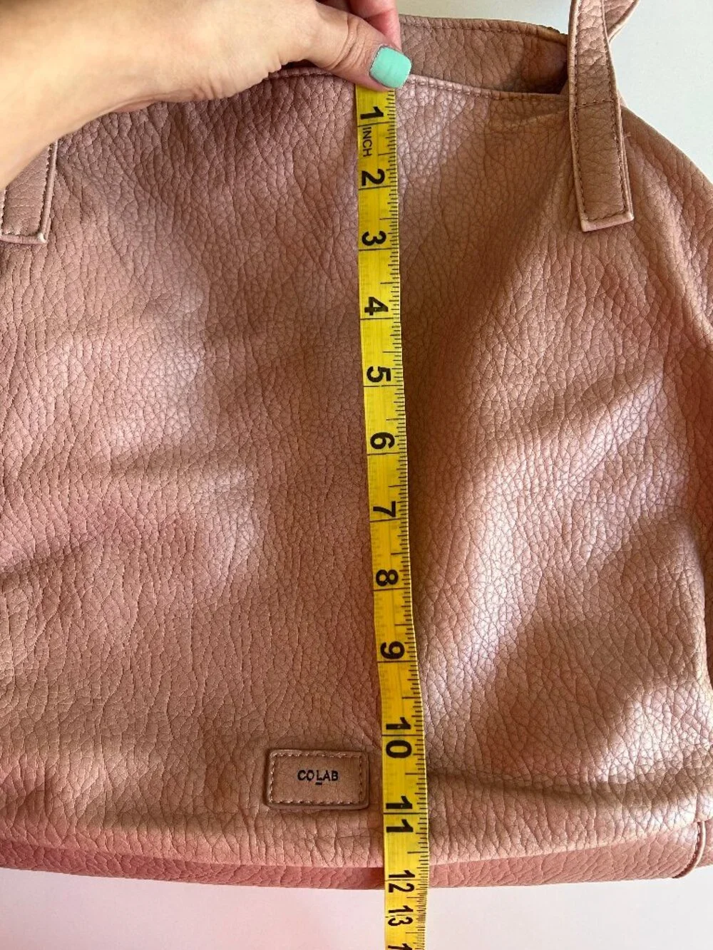 Designer Bag CoLab brand Beautiful blush pink slouchy shoulder softcomfy leather